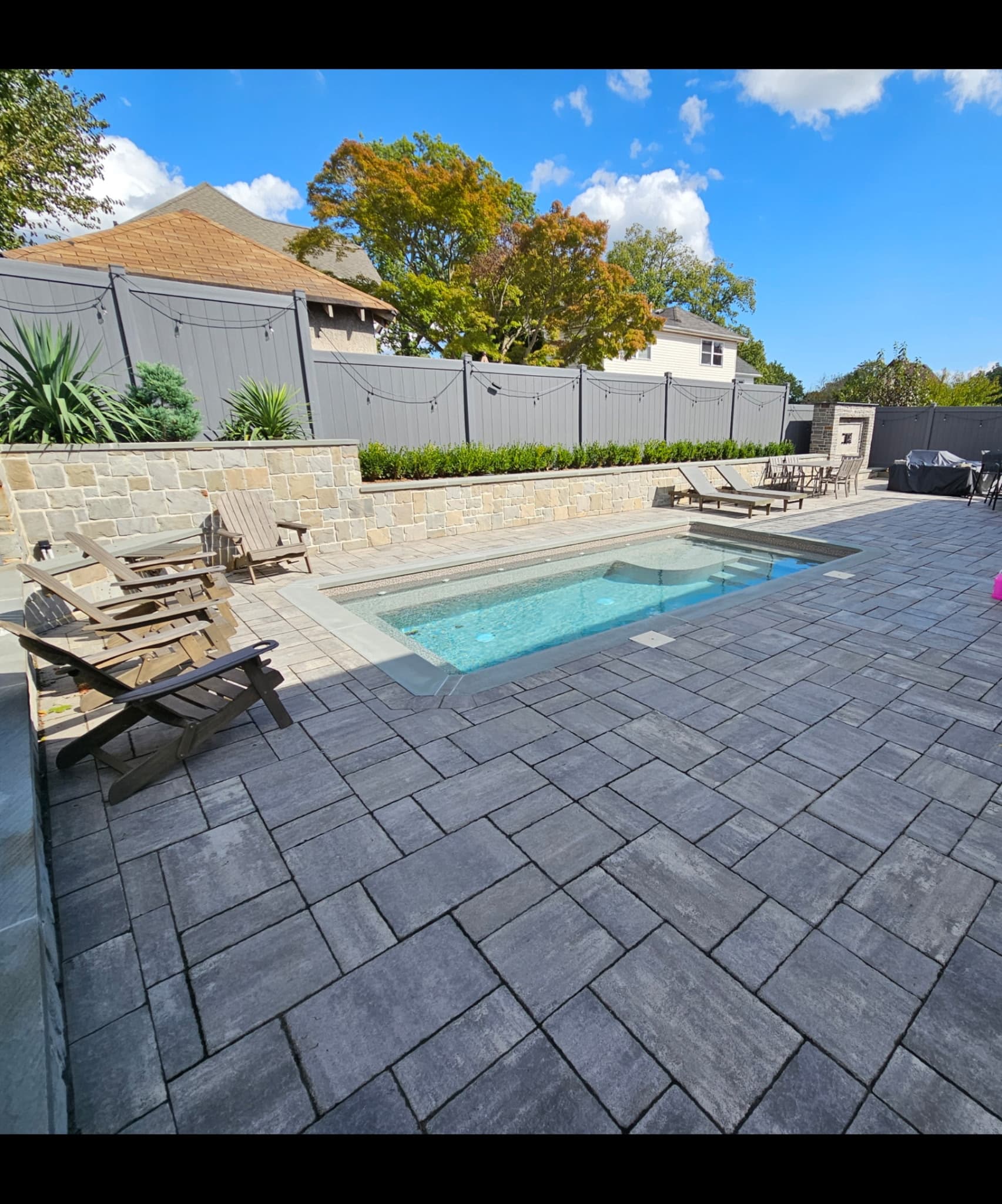 Staten Island Custom Pool Project 6