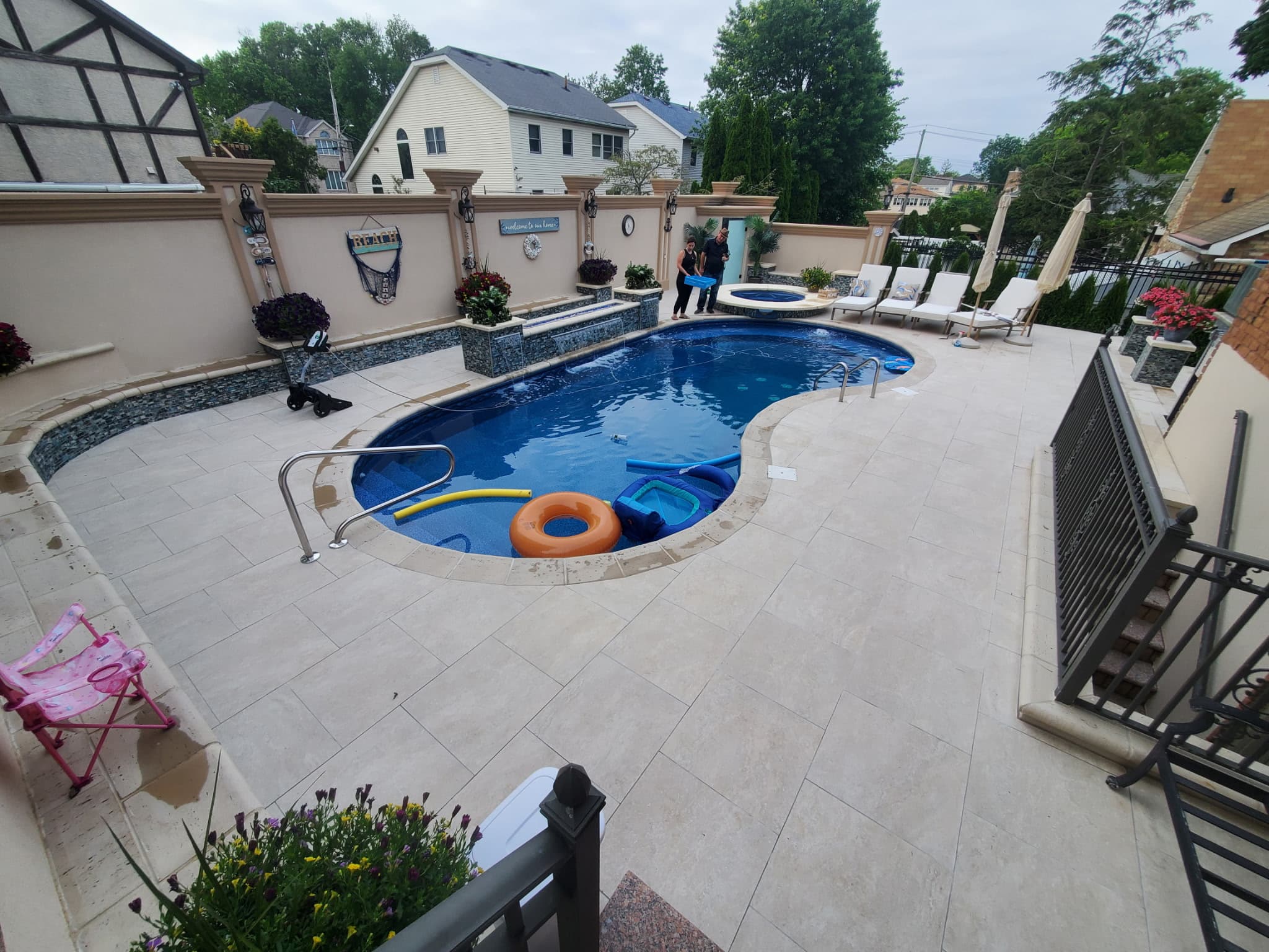 Staten Island Custom Pool Project 3