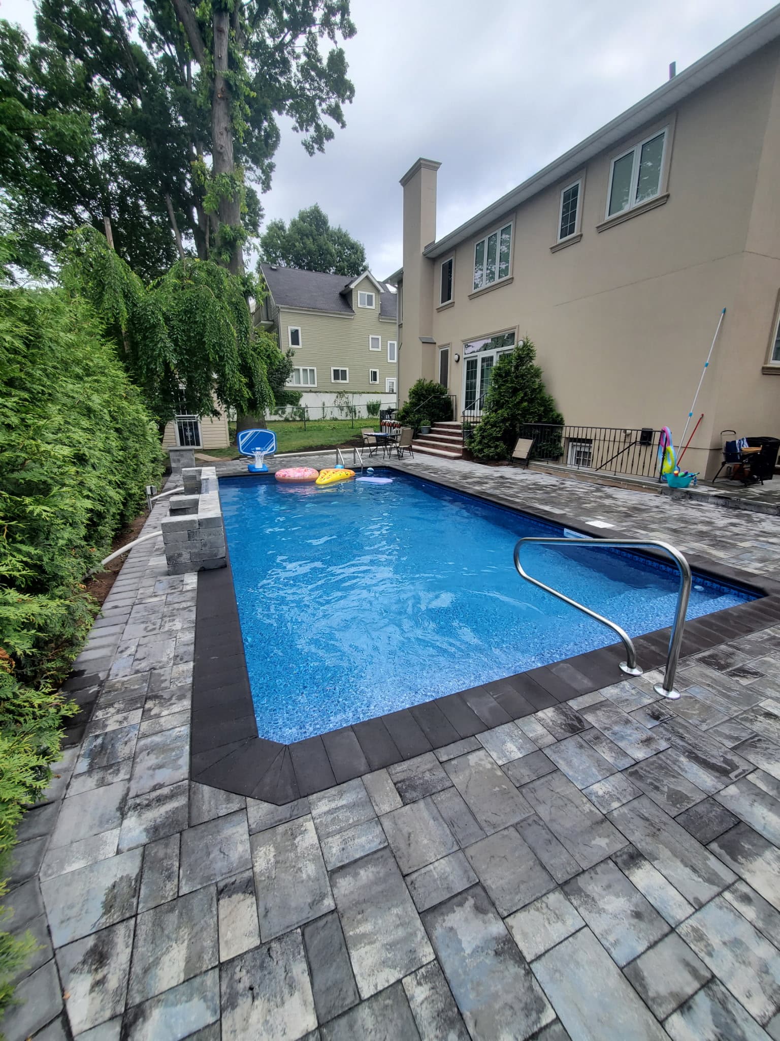 Staten Island Custom Pool Project 4