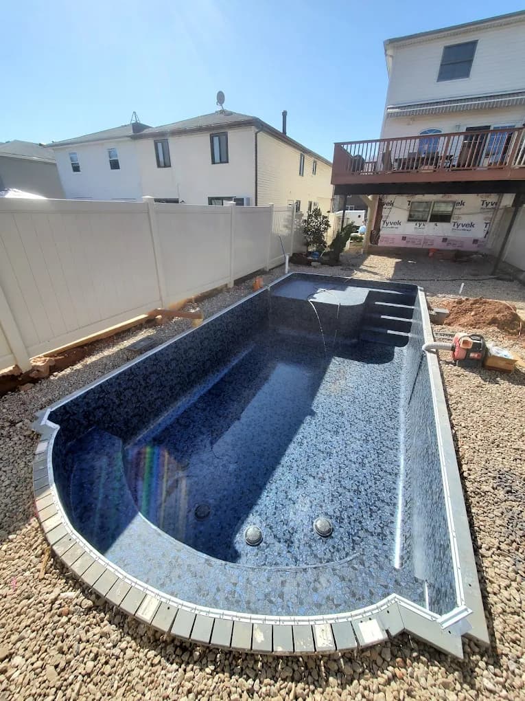 Staten Island Custom Pool Project 8
